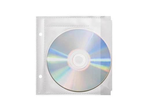 [90248199 1392157] Favorit Hülle CD/DVD Clip-Tray Transparent, 10 Stück