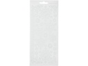 Creativ Company Weihnachtssticker Schneeflocken 1 Bogen, 10 x 23 cm