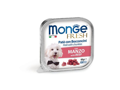 [90248295 1429793] Monge Nassfutter Fresh Pâté Rind, 100 g