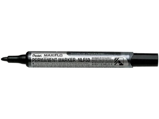[90248379 1401838] pentel Permanent-Marker Maxiflo 50 Schwarz