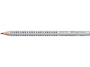 Faber-Castell Bleistift Jumbo Grip 2001 HB, Silber