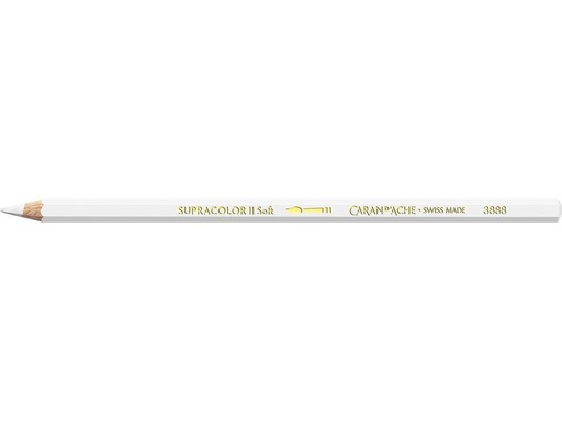 [90248446 1389210] Caran d'Ache Farbstifte Supracolor Weiss, 1 Stück