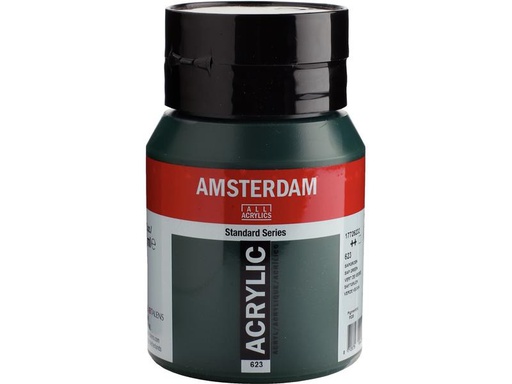 [90248565 1393243] Amsterdam Acrylfarbe Standard 623 Saftgrün halbtransparent, 500 ml