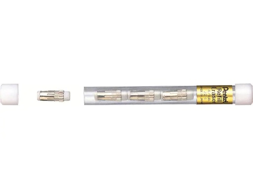 [90248590 1401861] pentel Ersatzradiergummi Z2-1N 4 Stück, Weiss
