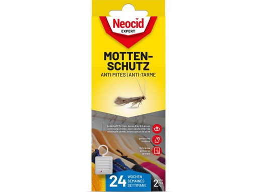 [90248604 1422101] Neocid Expert Insektenabwehr Mottenschutz, 2 Stück