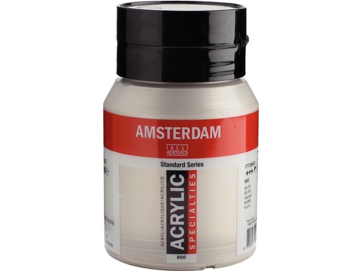 [90248619 1393247] Amsterdam Acrylfarbe Standard 800 Silber Halbdeckend, 500 ml