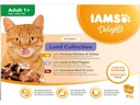 Iams Nassfutter Delights Adult Land Mix 12 x 85g in Sauce