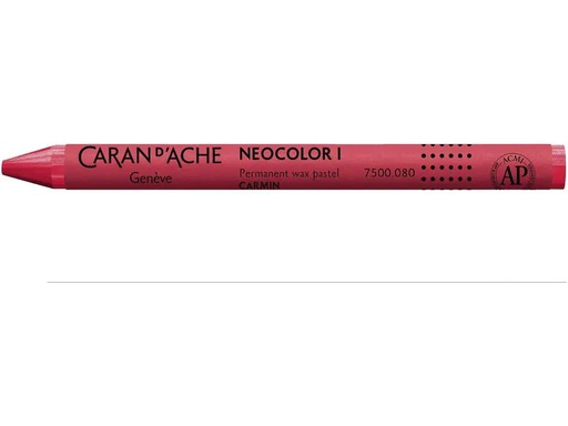 [90248698 1389268] Caran d'Ache Wachsmalstifte Neocolor 1 wasserfest Karmin