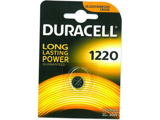 [90248730 1412580] Duracell Knopfzelle Lithium CR1220 1 Stück
