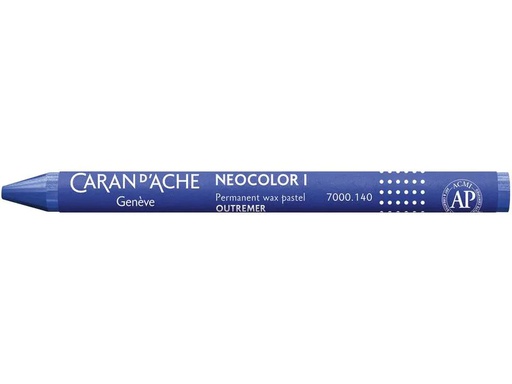 [90248733 1389274] Caran d'Ache Wachsmalstifte Neocolor 1 wasserfest Ultramarin