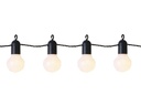 Star Trading Lichterkette Hooky 570 cm, Schwarz/Weiss