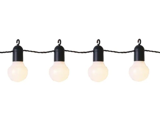 [90043409 1002832] Star Trading Lichterkette Hooky 570 cm, Schwarz/Weiss