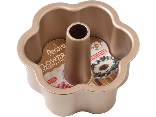 [90248823 1427854] Decora Gugelhupf-Backform Carol Ø 22 cm, Rosegold