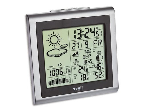 [90248840 1423023] TFA Dostmann Wetterstation Largo, Silber
