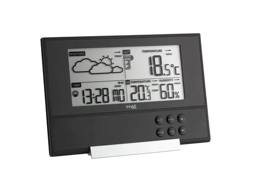 [90248879 1423018] TFA Dostmann Wetterstation Pure, Schwarz