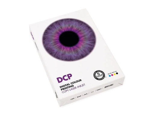 [90248990 1408909] DCP Druckerpapier Supersilk A3, Hochweiss, 120 g/m²,250 Blatt