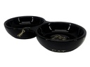 Nobby Keramiknapf Golden Fish Bone, 22 x 4 cm, 2 x 0.13 l