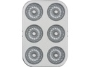 Decora Donut-Backform Gugelhupf 6 Mulden