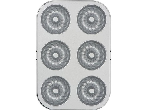 [90249041 1427858] Decora Donut-Backform Gugelhupf 6 Mulden