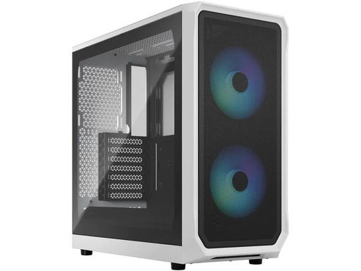 [90249069 1389070] Fractal Design PC-Gehäuse Focus 2 RGB TG Clear Tint Weiss