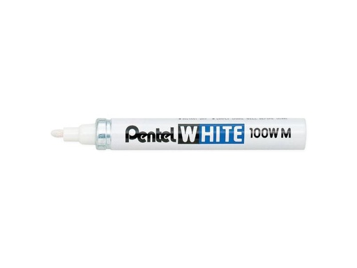 [90249083 1401859] pentel Permanent-Marker 100 W Weiss