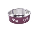 Nobby Edelstahlnapf Fusion S, 0.5 l, Rot