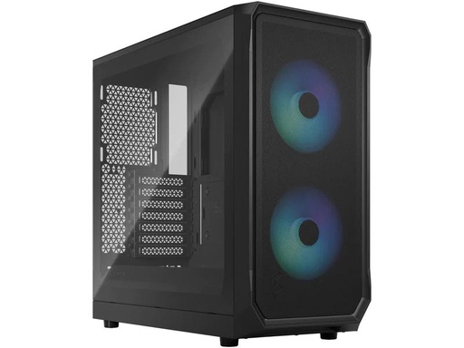 [90249123 1389069] Fractal Design PC-Gehäuse Focus 2 RGB TG Clear Tint Schwarz