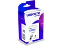 Wecare Beschriftungsband TZE-261 Schwarz auf Weiss