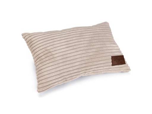 [90249281 1425801] Designed by Lotte Hunde-Kissen Ribbed Hellgrau 35x23x6cm