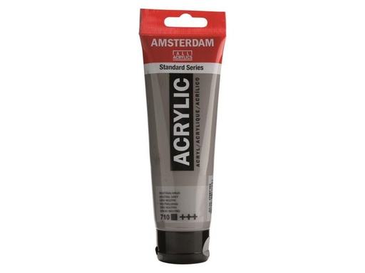 [90043589 995938] Amsterdam Acrylfarbe Standard 710 Neutralgrau deckend, 120 ml