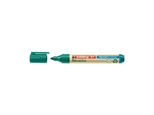 [90249341 1399278] edding Flipchart-Marker 31 EcoLine Grün