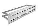 Delock Patchpanel Keystone 48 Port 2 HE 19 Rack