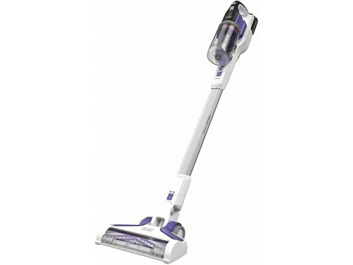 [90249430 1423779] BLACK+DECKER Akku-Hand- und Stielsauger Pet 4 in 1 Lila/Weiss