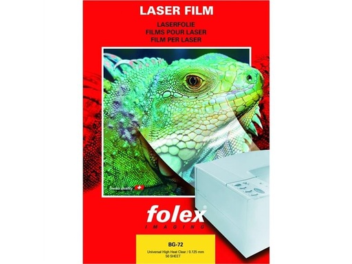 [90249444 1408893] Folex Projektionsfolie BG-72 A3, 50 Stück, Transparent