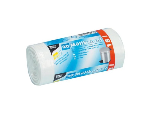 [90249509 1433583] Weita Müllbeutel Papstar 18 l, 30 Stück