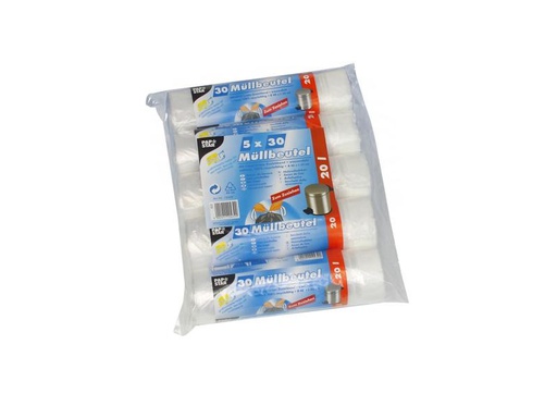 [90249510 1433585] Weita Müllbeutel Papstar 20 l, 150 Stück