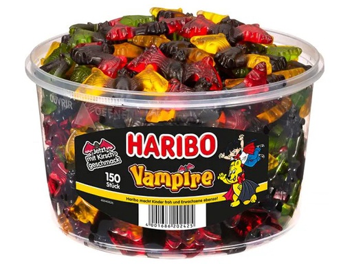 [90249527 1430382] Haribo Int. Gummibonbons Vampire 150 Stück