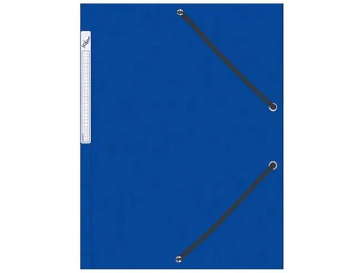 [90249542 1400765] Büroline Gummibandmappe Kunststoff, A4 Blau
