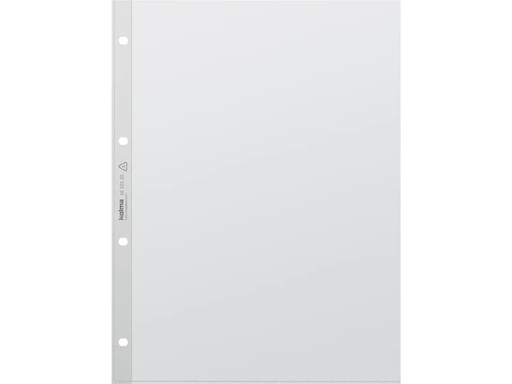 [90249543 1402321] Kolma Zeigetasche A4 CopyResistant Transparent, 100 Stück