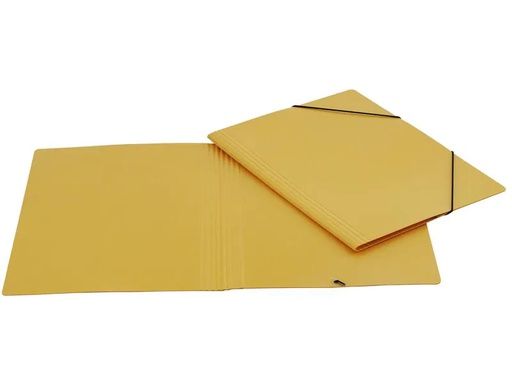 [90249556 1396624] EROLA Gummibandmappe A4 Pressspan Gelb