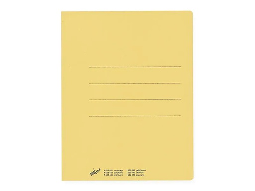 [90249569 1400745] Büroline Einlagemappe Recycling A4 Gelb, 100 Stück
