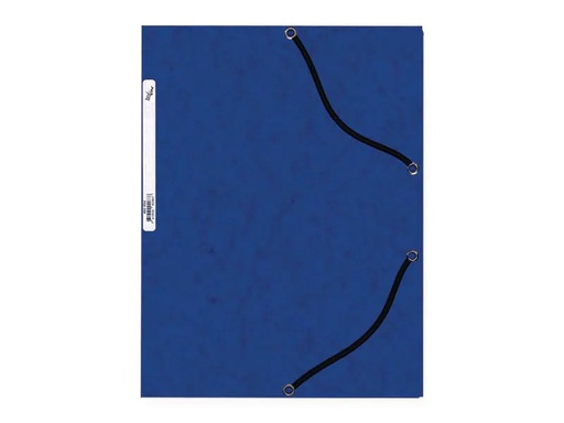 [90249633 1400762] Büroline Gummibandmappe Karton, A4 Dunkelblau