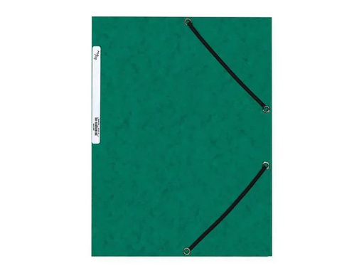 [90249665 1400766] Büroline Gummibandmappe Karton, A4 Dunkelgrün