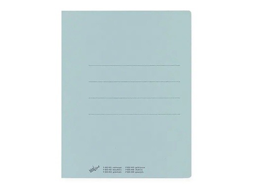 [90249686 1400743] Büroline Einlagemappe Recycling A4 Hellblau, 100 Stück