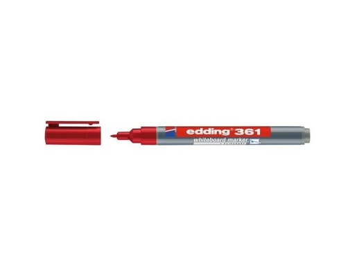 [90249698 1399293] edding Whiteboard-Marker 361 Rot