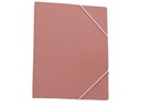 EROLA Gummibandmappe A4 Karton, Rot
