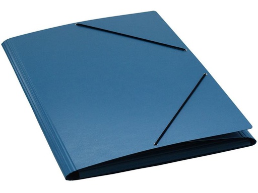 [90249747 1396639] EROLA Gummibandmappe A3 Pressspan Blau