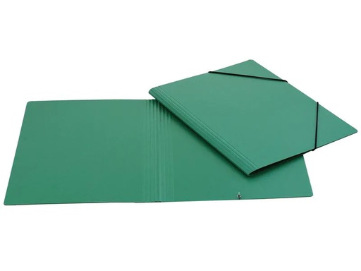 [90249762 1396629] EROLA Gummibandmappe A4 Pressspan Grün