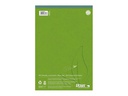 Ursusgreen Notizblock Green A4, kariert, 100 Blatt, 5 Stück
