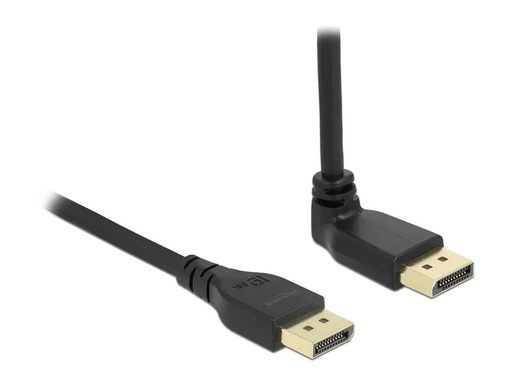 [90249777 1434934] Delock Kabel Oben gewinkelt DisplayPort - DisplayPort, 1 m, 8K 60Hz